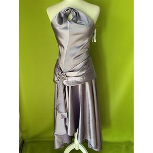 Cinderella Short Front Long Back Jr Prom Dress L